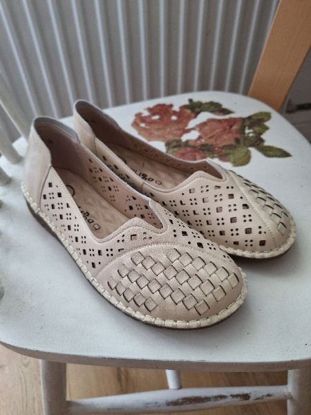 Шкіряні напівчеревики Filippo DP4541/23 BE бежеві