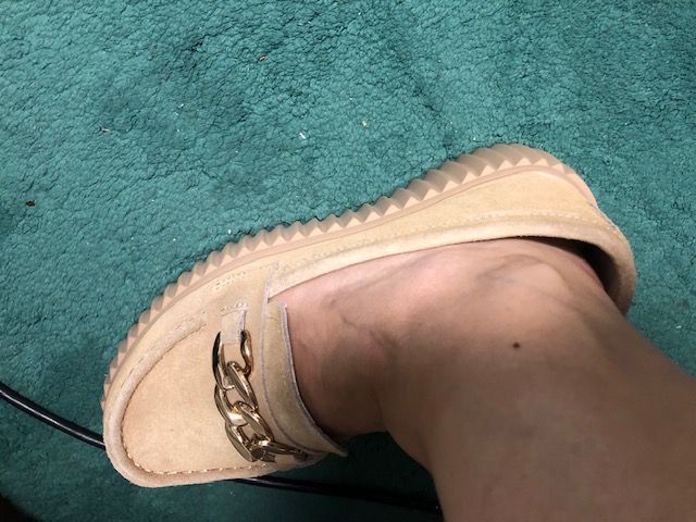 Шкіряні напівчеревики на платформі Filippo DP4450/23 BE бежеві