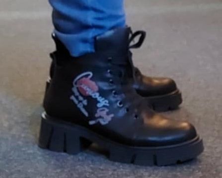 Шкіряні черевики Filippo DBT7147/25 BK чорні